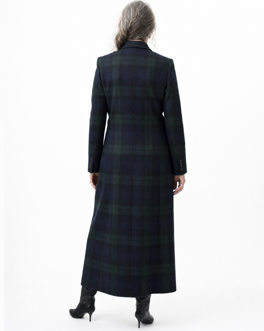 Eleanor | Tailored Plaid Coat