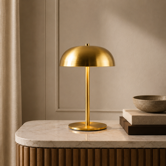 Bell LED Table Lamp | Stylish Cordless Night Light