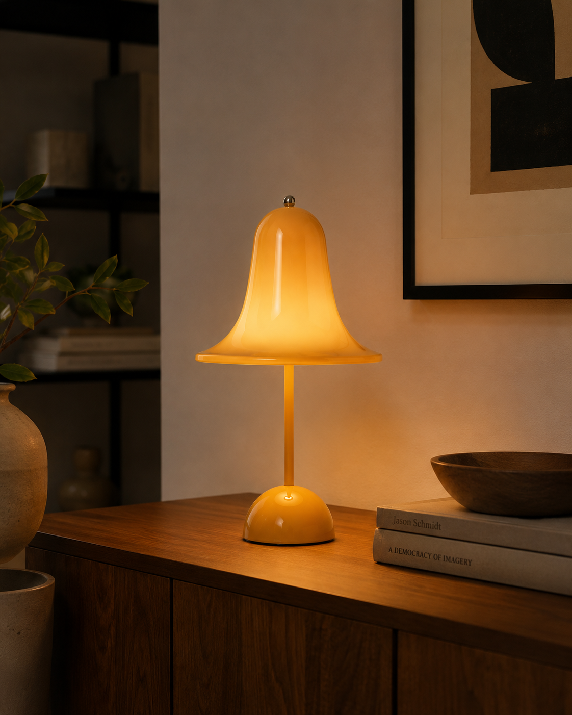 TrumpetGlow | Stylish Retro Magnetic USB Charging Desk Lamp