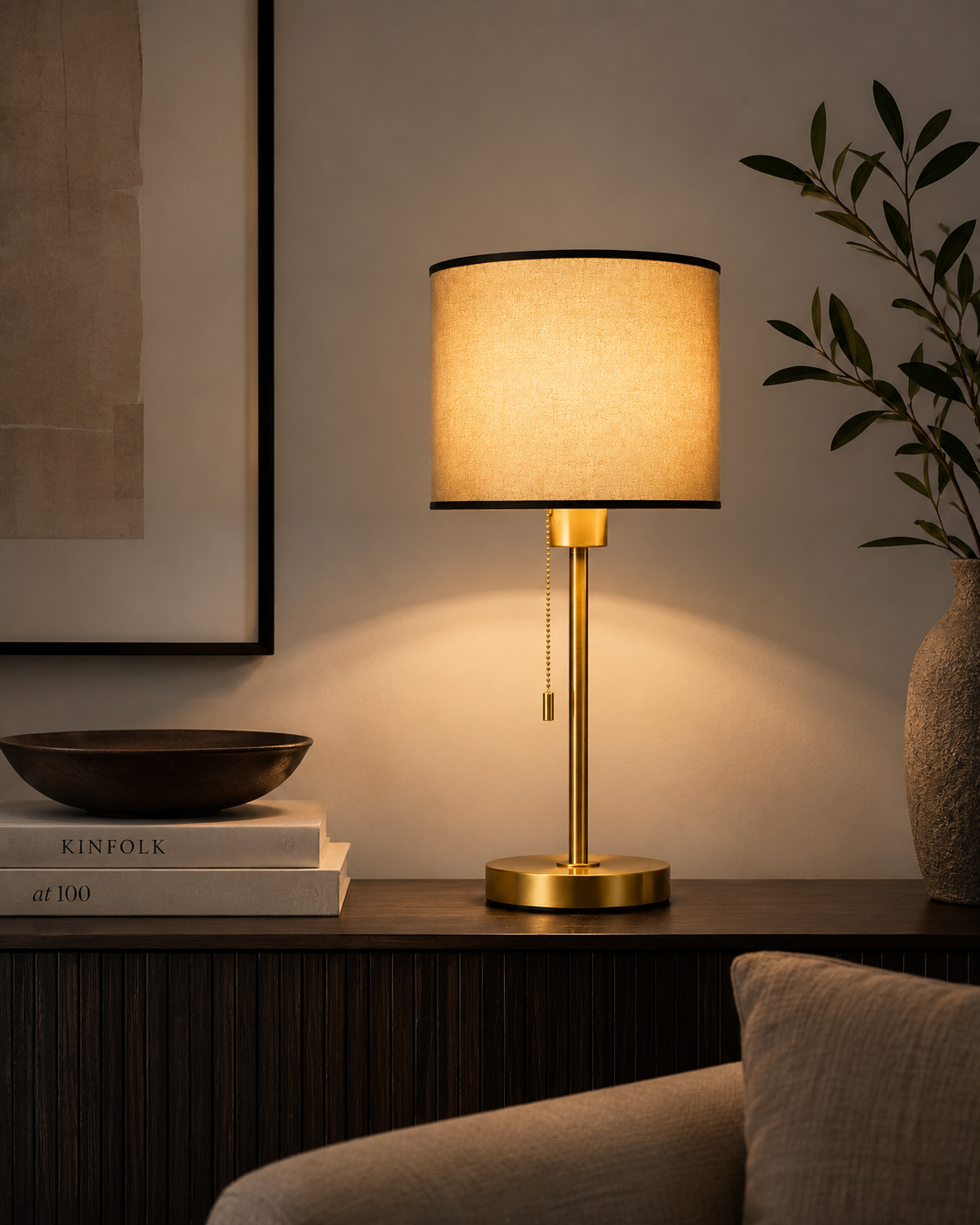 Elegant Modern Iron Art Table Lamp for Living Room