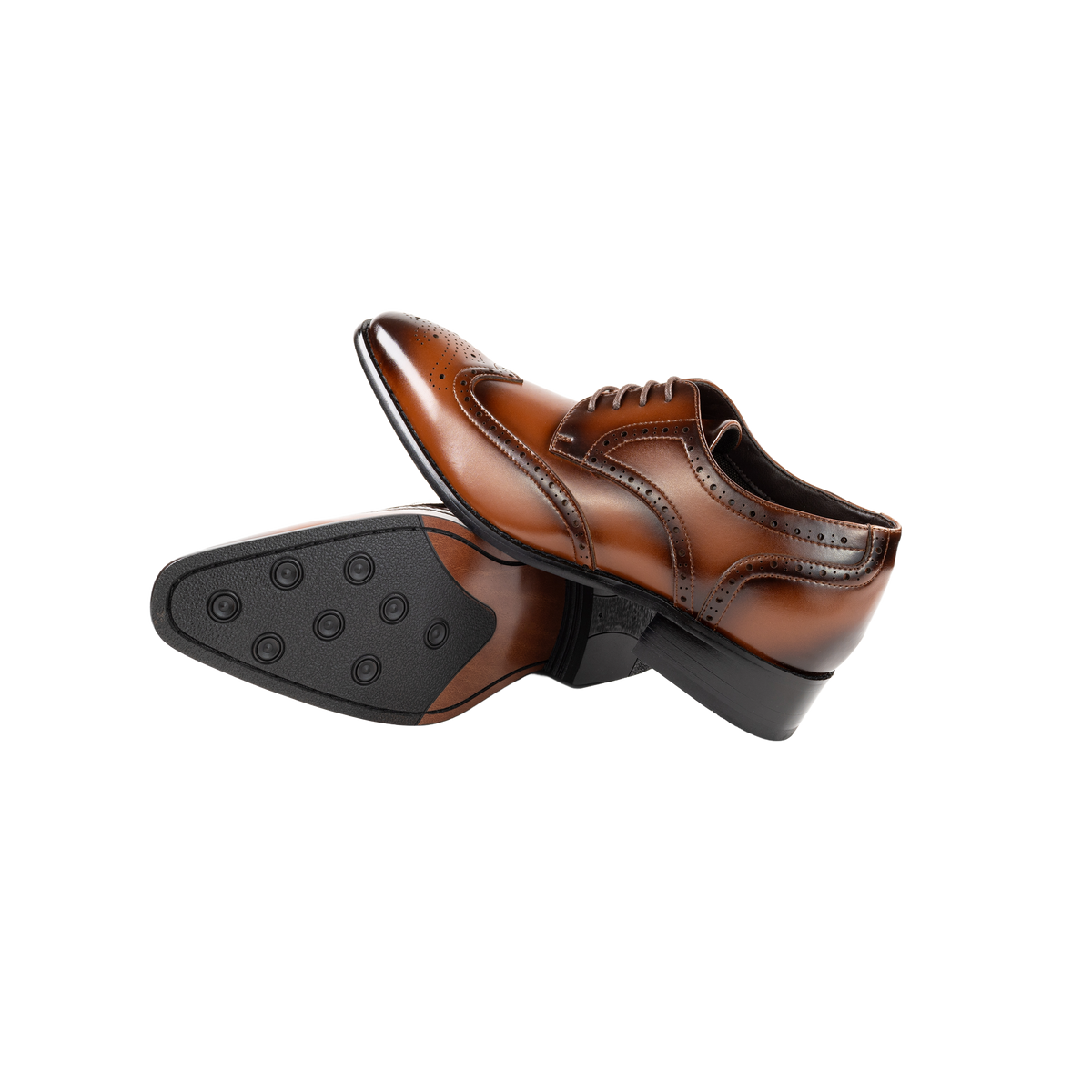 Nathaniel | Covert Height-Boosting Dress Shoes