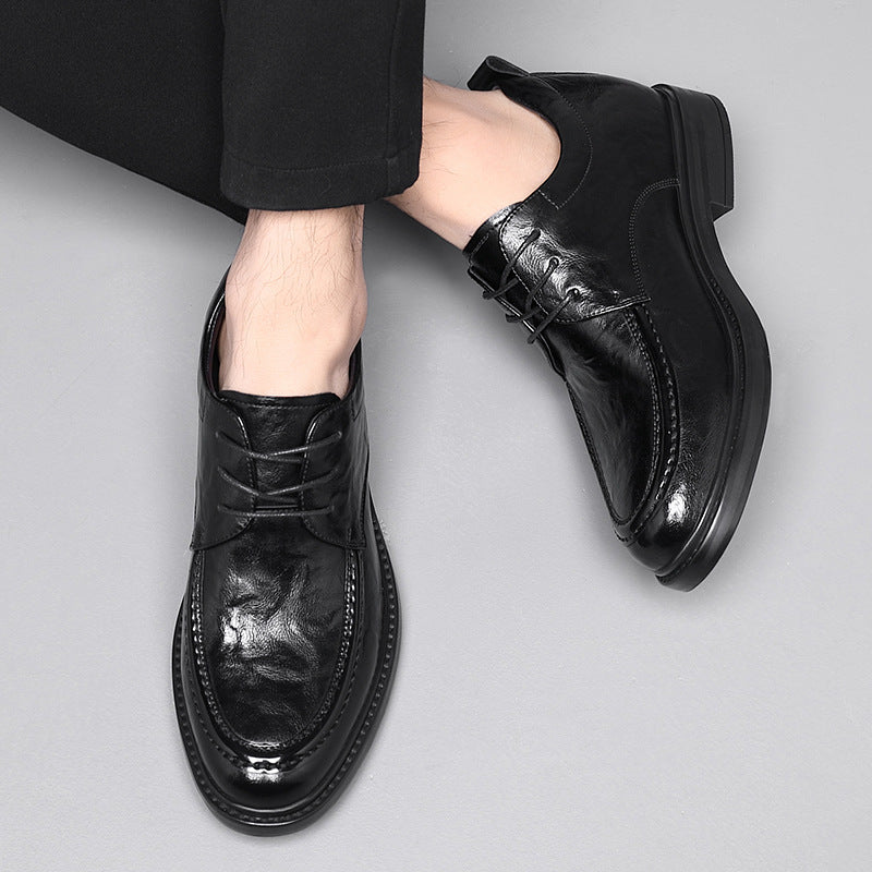 Preston | Covert Height-Boosting Dress Shoes