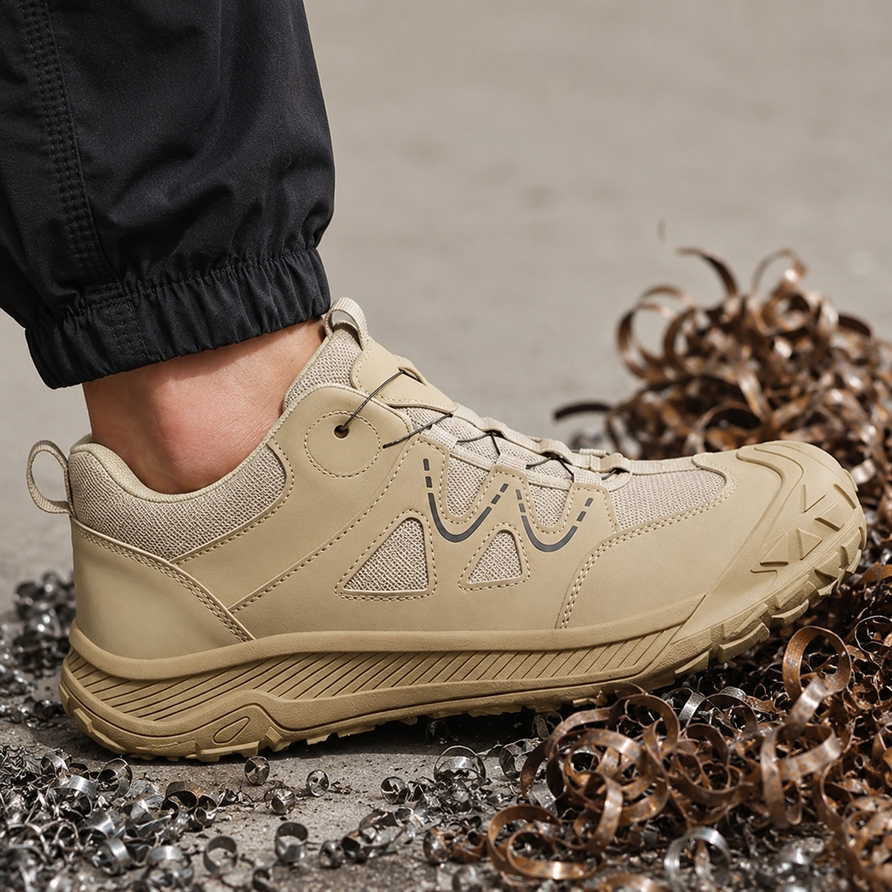 INDESTRUCTIBLE SAFETY SHOES