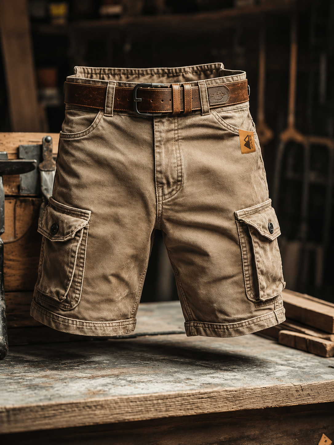 Keens | Retro Multi-Pocket Cargo Shorts