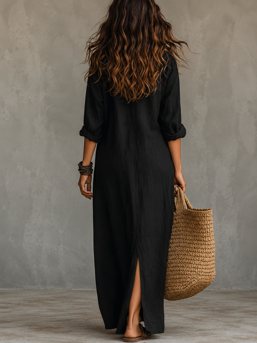 Willow | Relaxed Maxi Shirt Dress