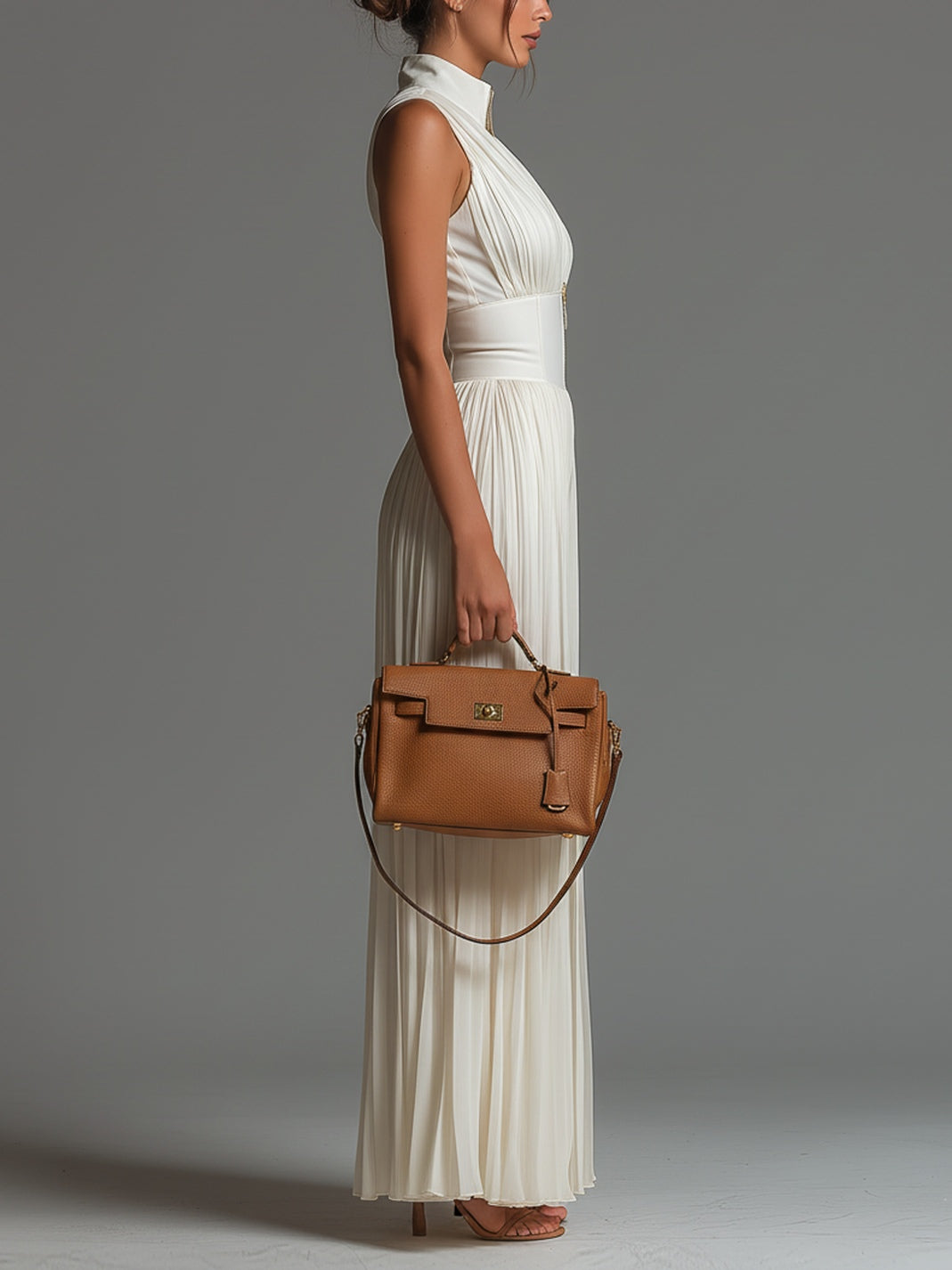Valerie Elegant Pleated Jumpsuit
