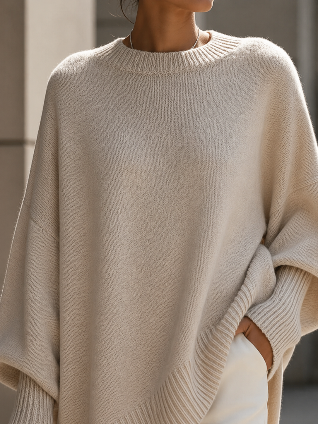 Beverly | Relaxed Layered Sweater