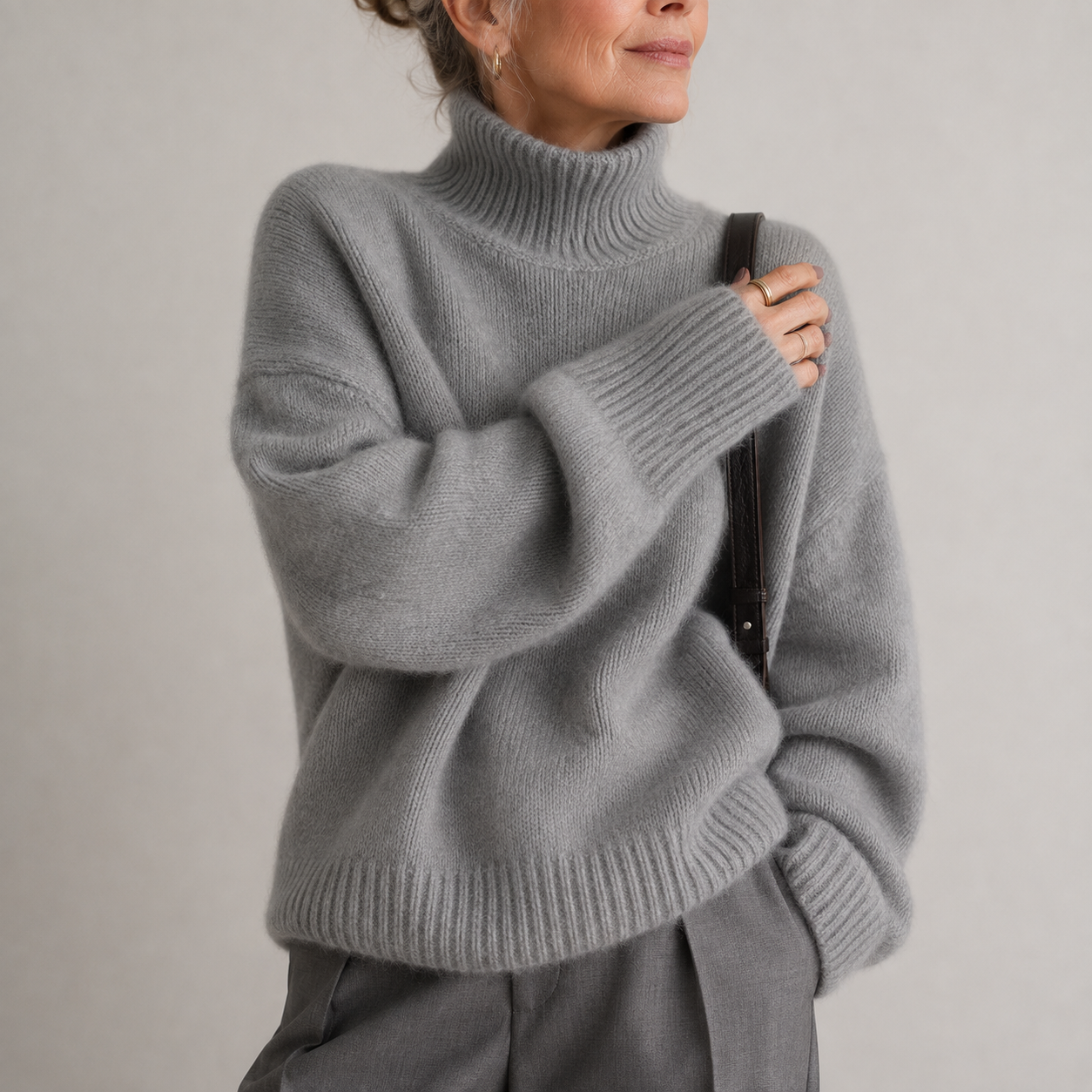Cynthia™ | Soft Relaxed Turtleneck Sweater