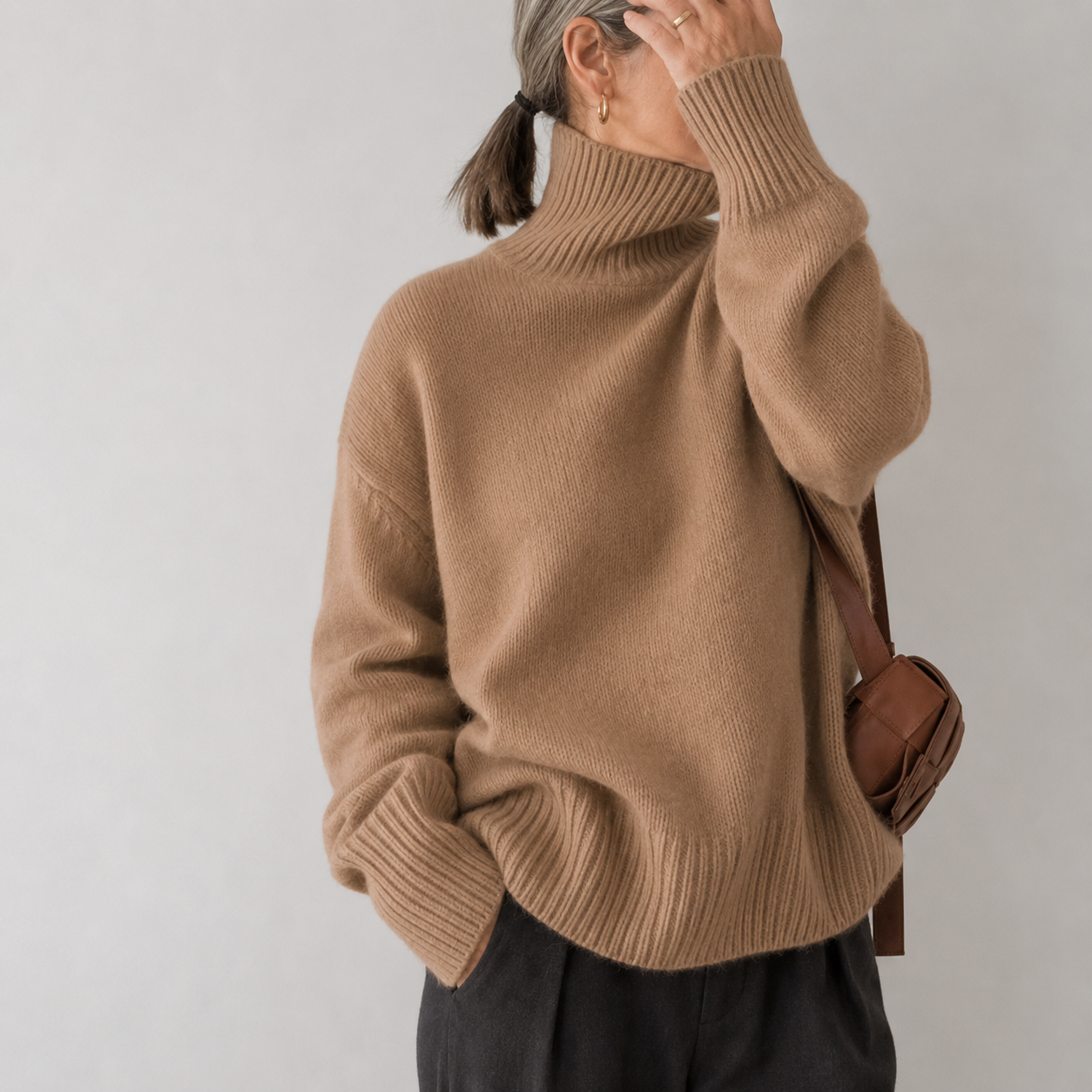 Cynthia™ | Soft Relaxed Turtleneck Sweater