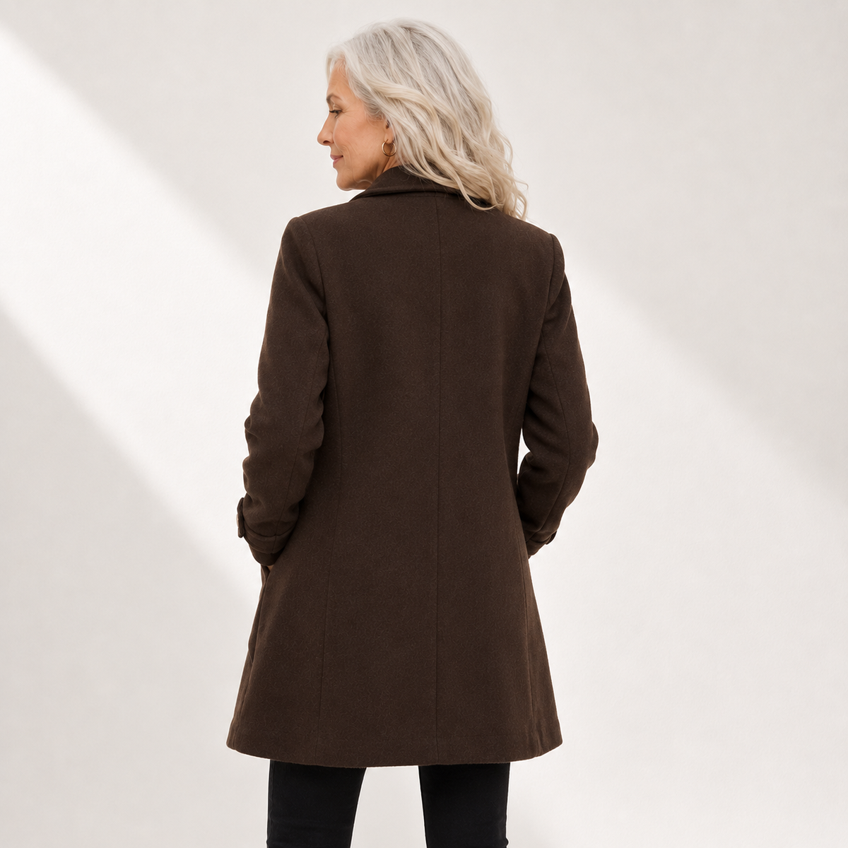 Frances | Oversized Mid-Length Coat