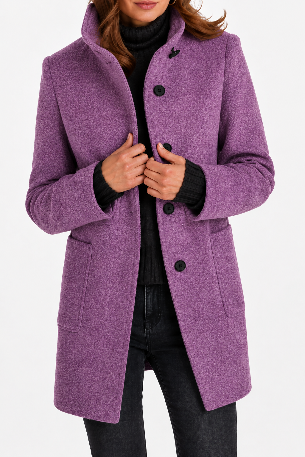 Janet | Classic Wool Blend Coat