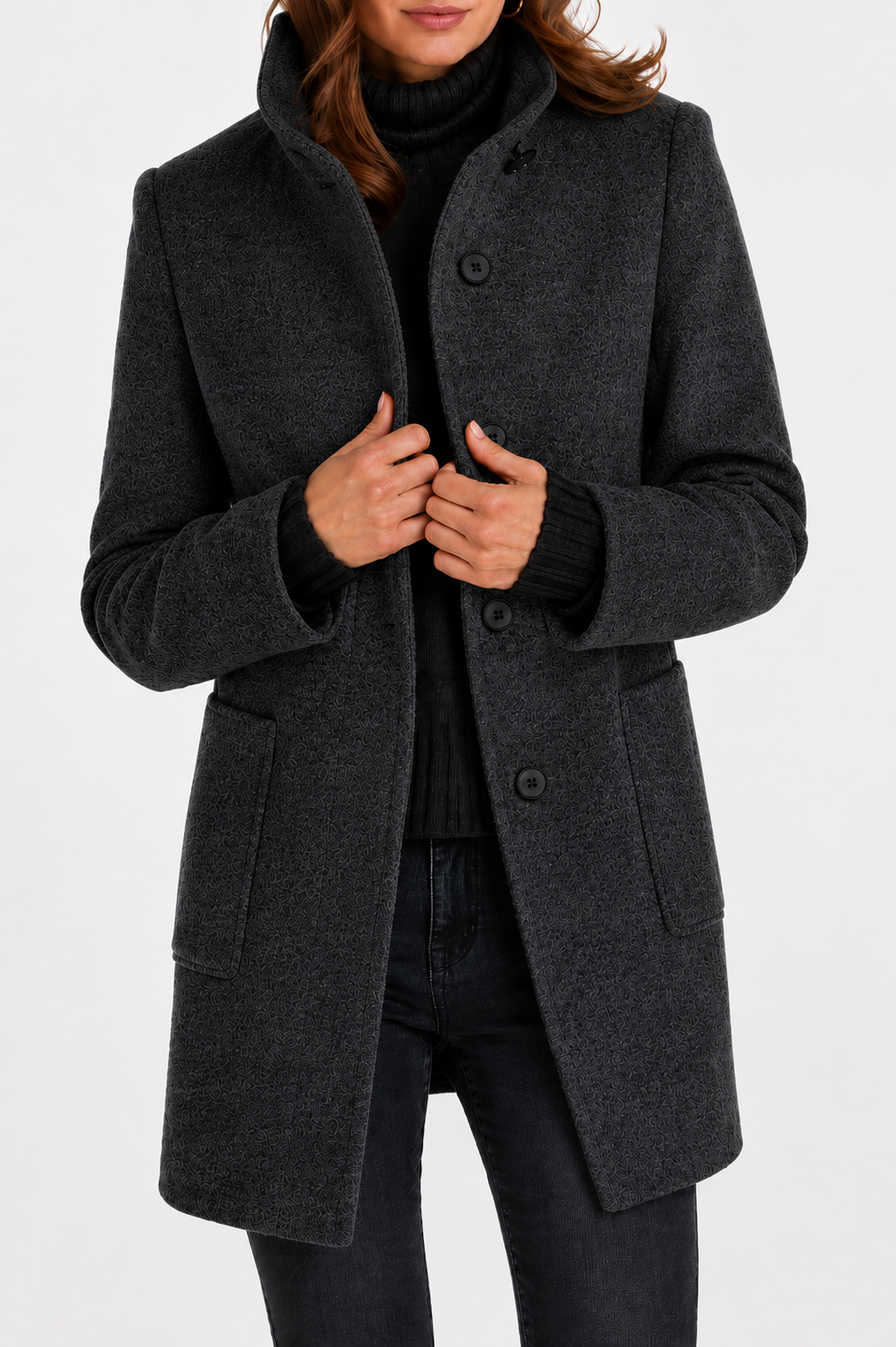 Janet | Classic Wool Blend Coat