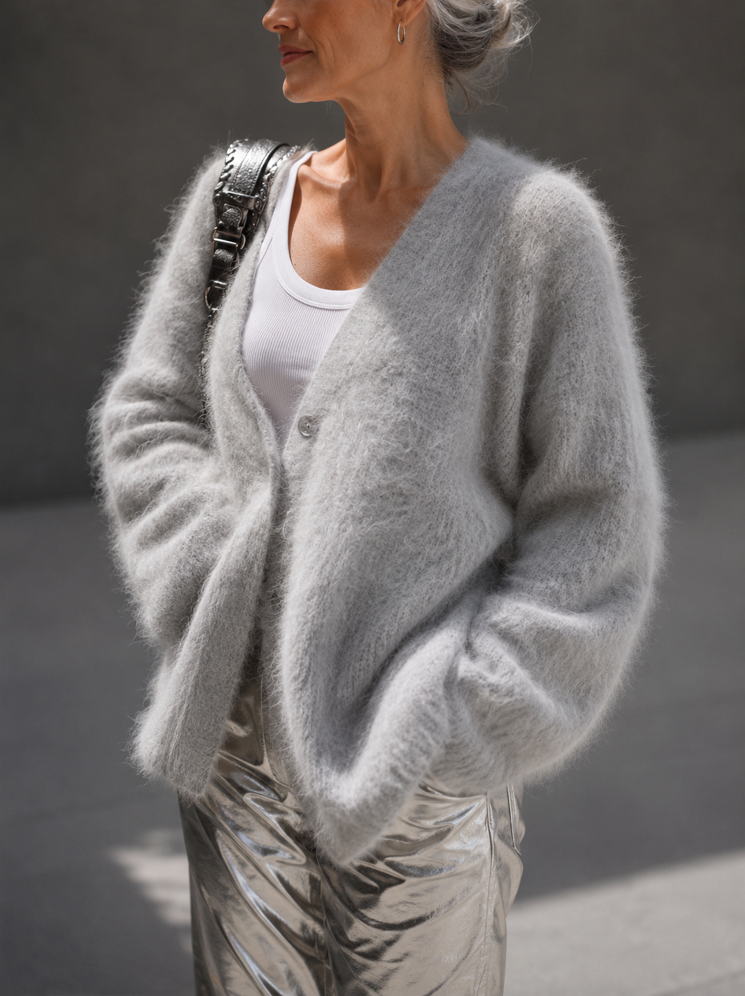 Janice™ | Soft Button-Front Cardigan