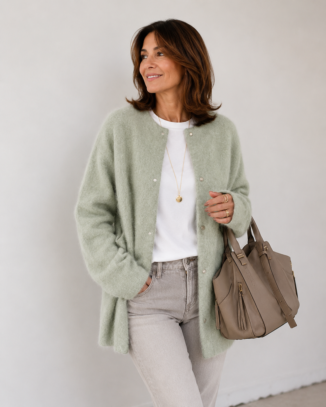 Lorraine™ | Soft Button-Front Cardigan