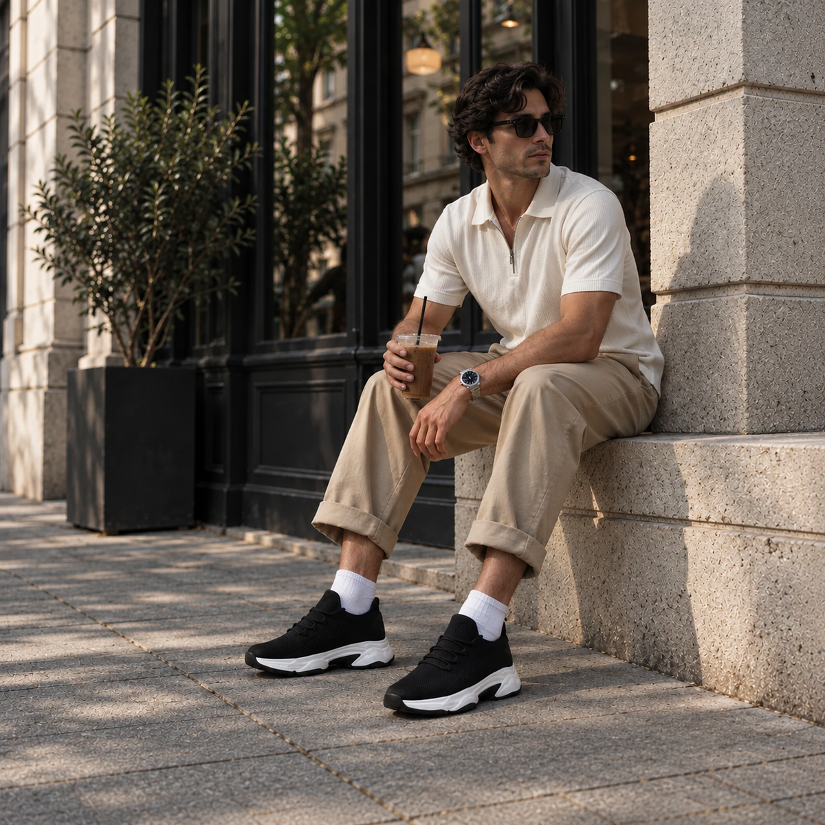 Marcus | Covert Height-Boosting Sneakers