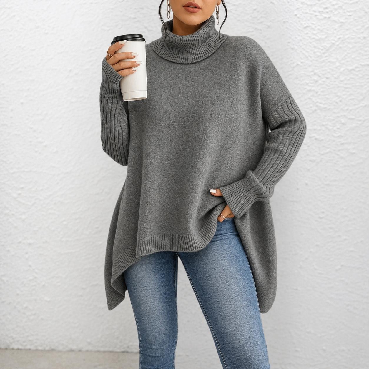 Maribel | Relaxed Turtleneck Sweater