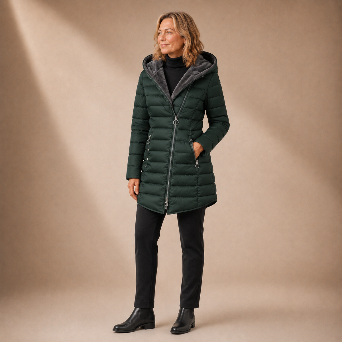 Melinda | Hooded Puffer Coat