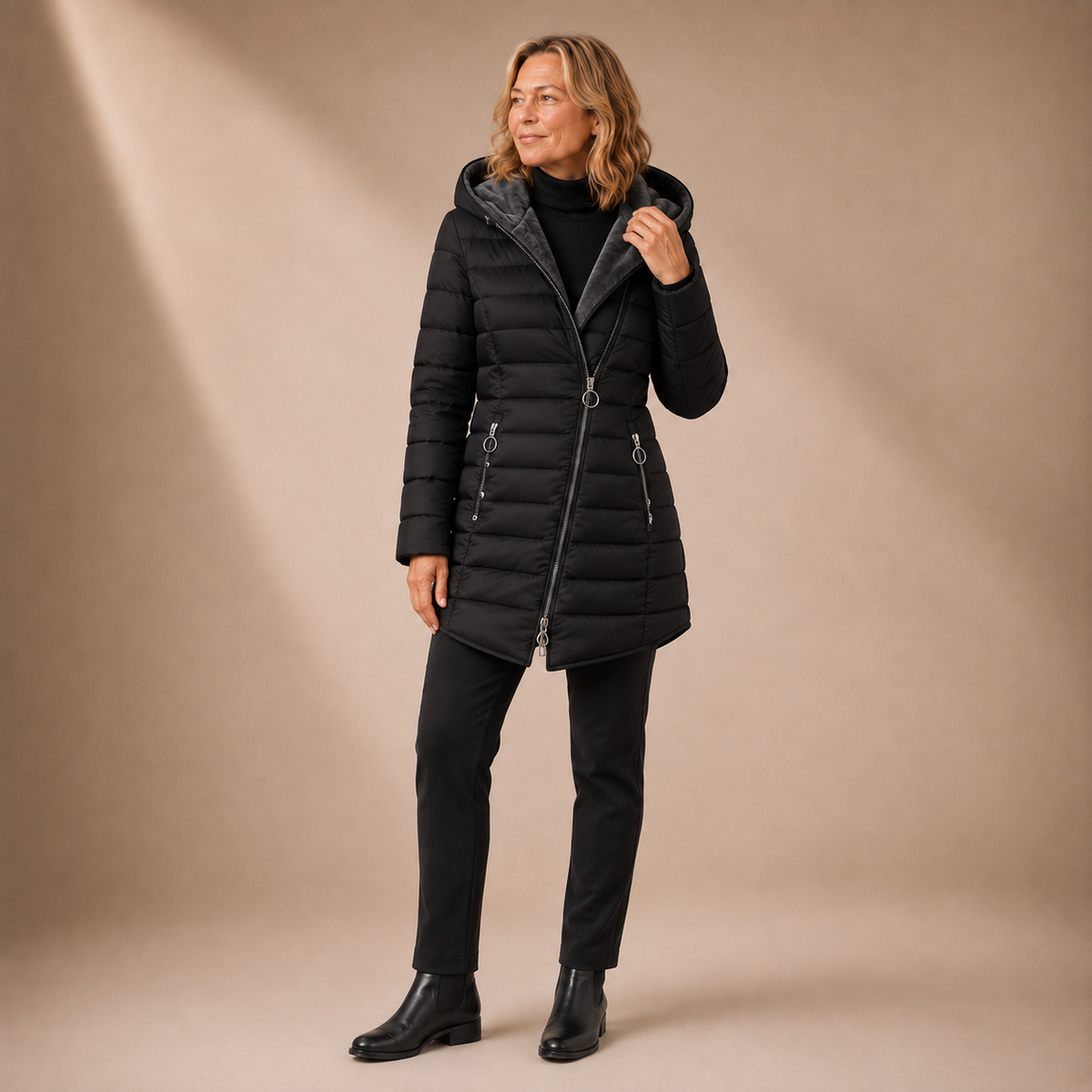 Melinda | Hooded Puffer Coat
