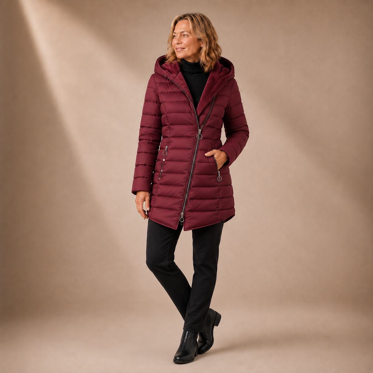 Melinda | Hooded Puffer Coat