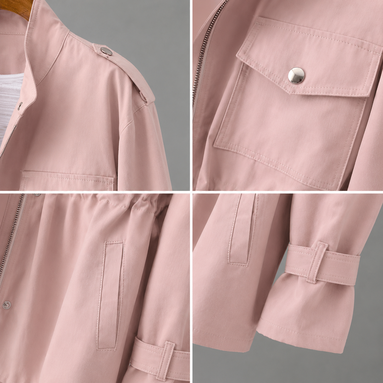 Meredith | Tailored Wool Blend Coat