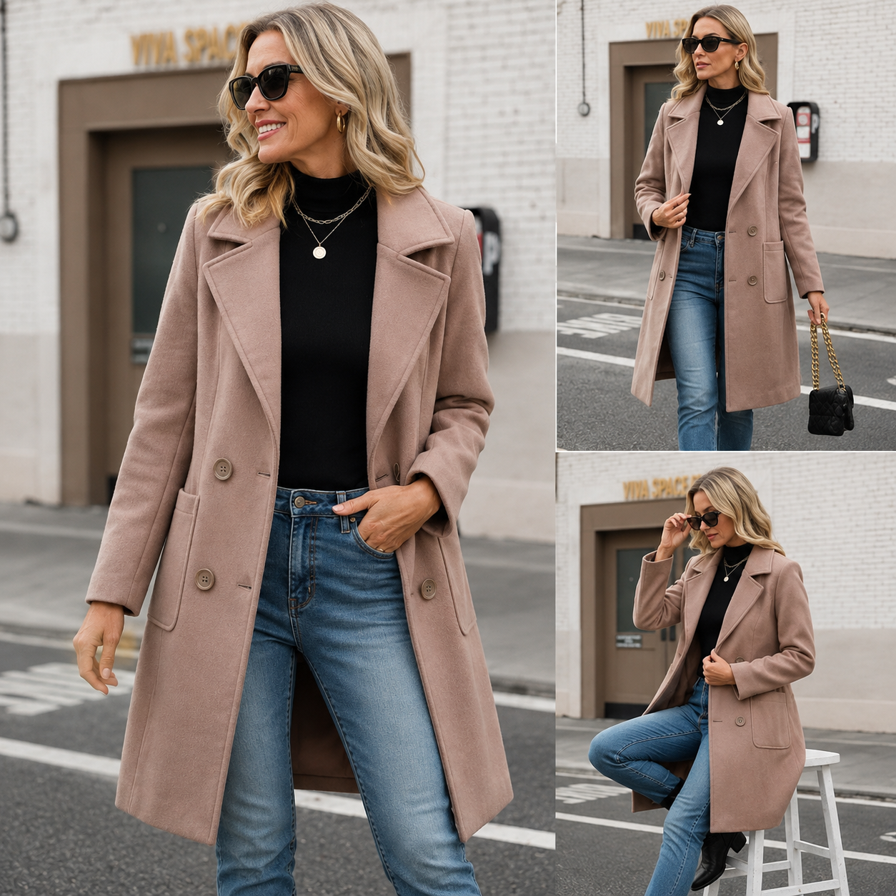 Nadine | Tailored Wool Coat