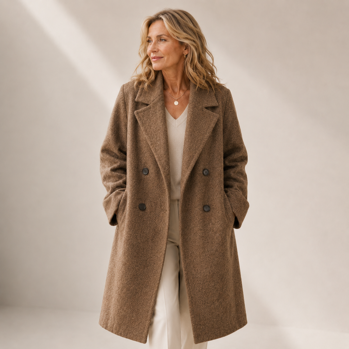 Vera | Relaxed Maxi Wool Blend Coat