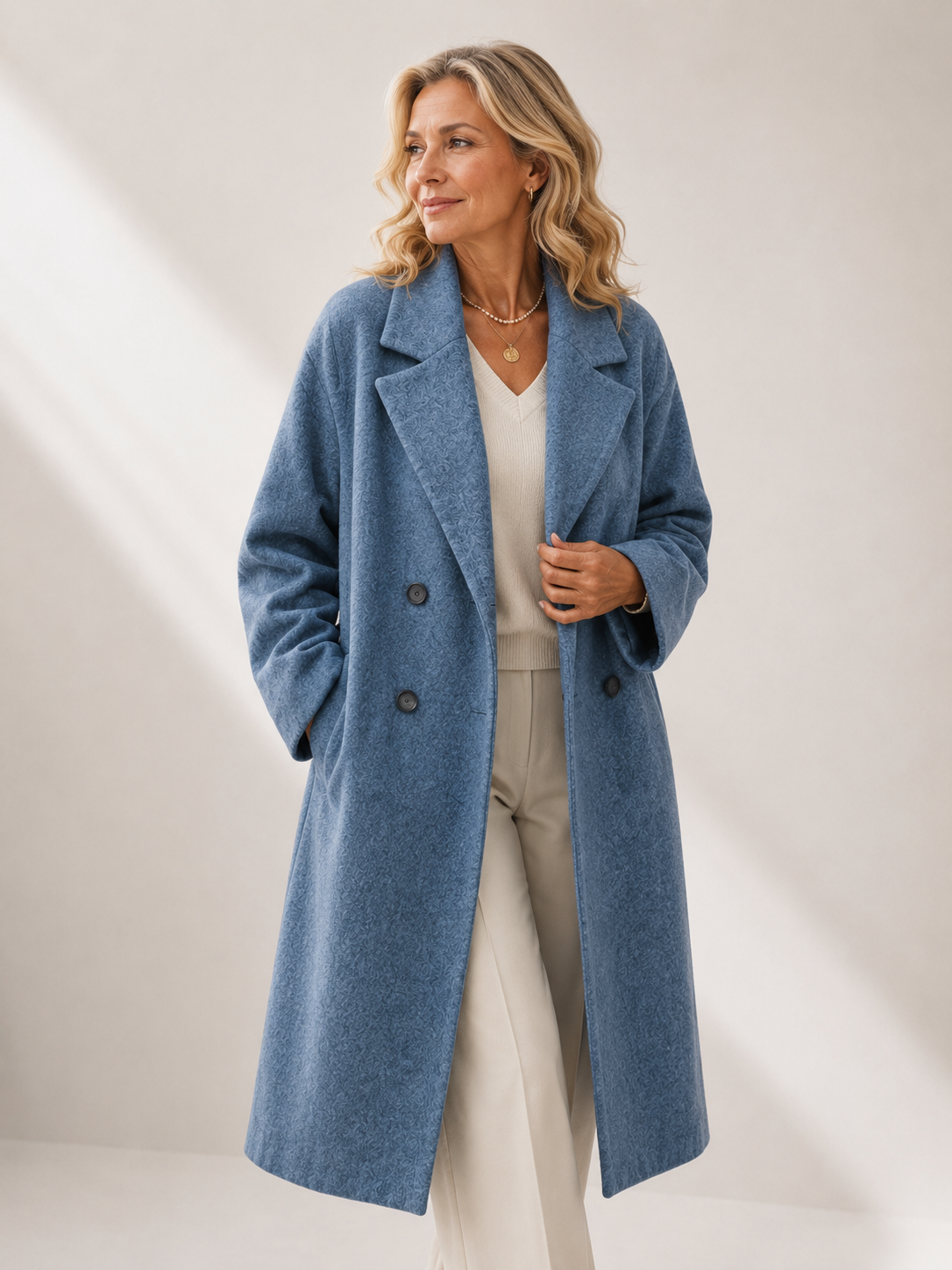 Vera | Relaxed Maxi Wool Blend Coat