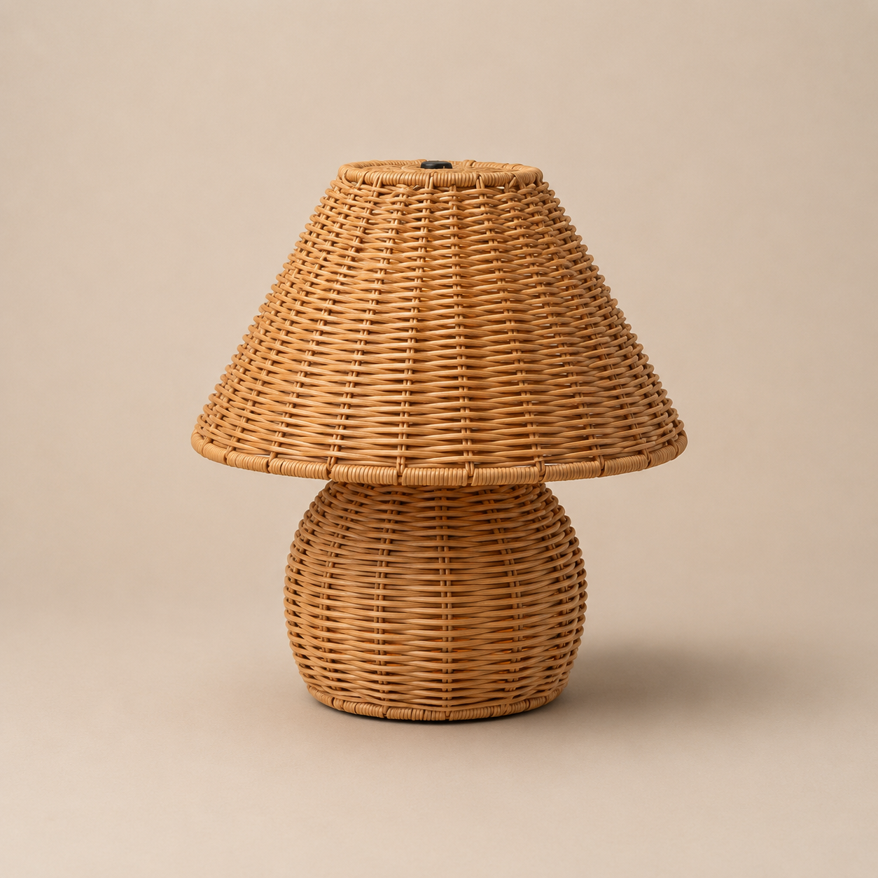 BambooShroom | Stylish Retro USB Table Lamp for Home and Office