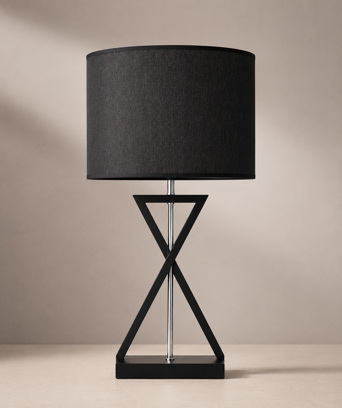Elegant Minimalist Hourglass Table Lamp for Modern Spaces