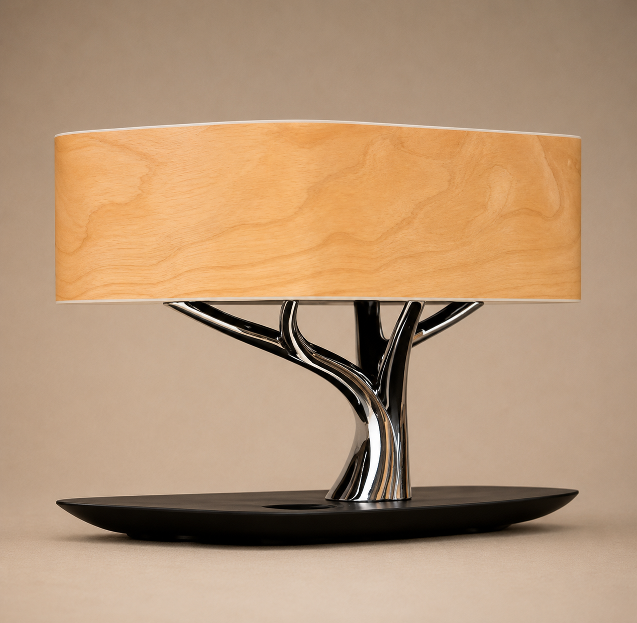 PineGlow | Modern Smart LED Dimmable Desk Lamp with Bluetooth Speaker