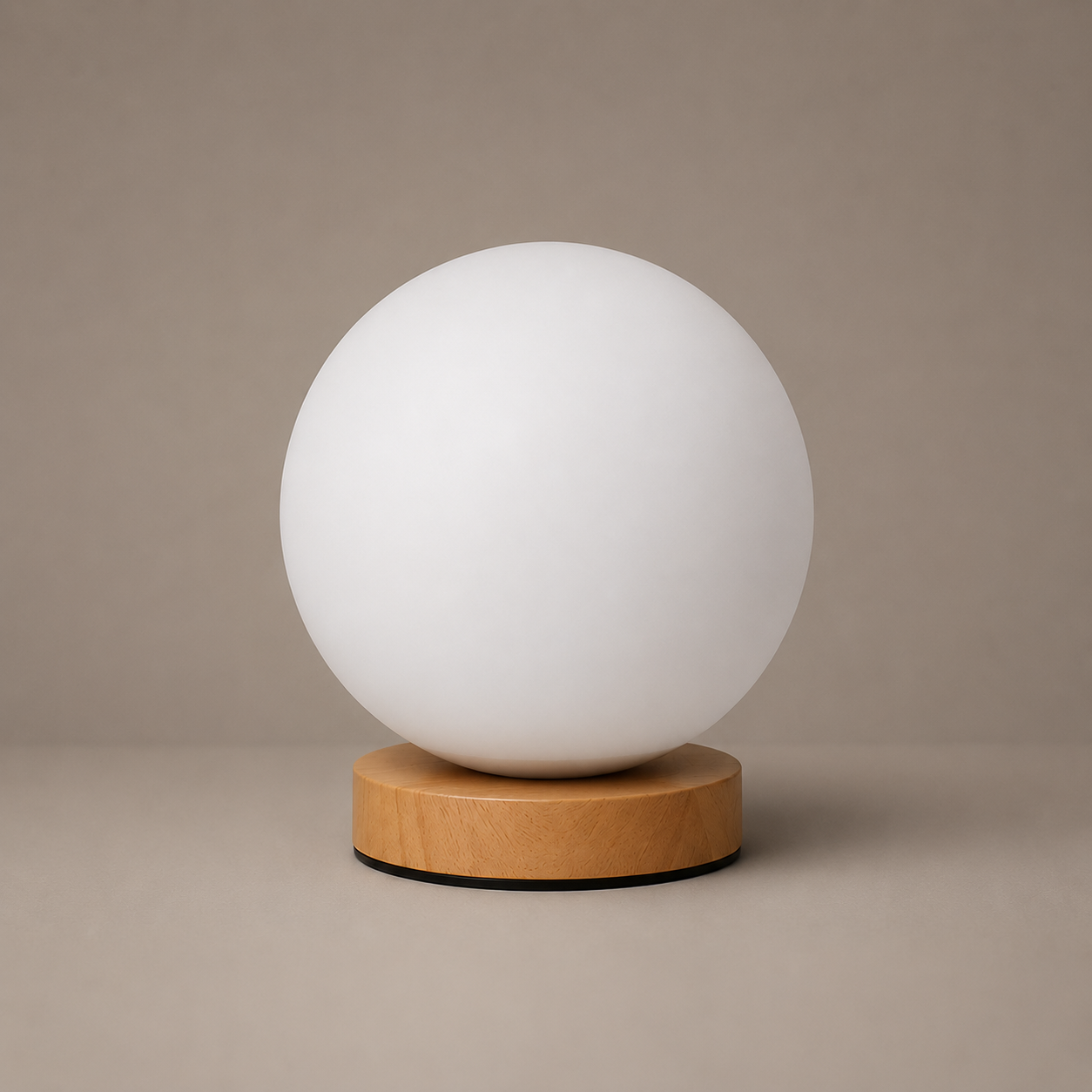 MuranoGlow | Elegant Vintage Glass Small Table Lamp with USB Power