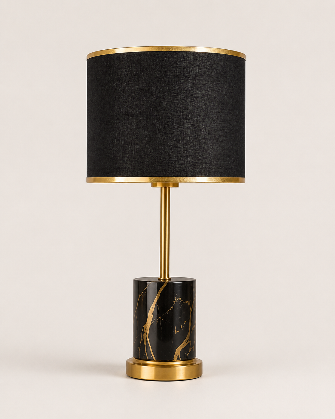AuroraGold | Elegant Retro Nordic LED Table Lamp for Bedroom