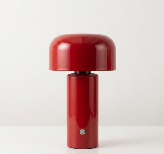 MushroomGlow | Modern Rechargeable Cordless LED Table Lamp
