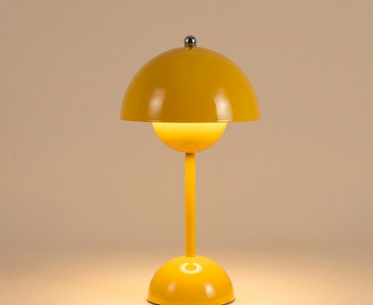 FungiGlow | Elegant Rechargeable LED Table Lamp for Modern Spaces
