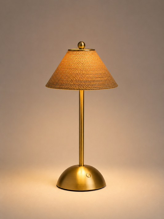 Bird's Nest | Stylish Dimmable Cordless Table Lamp for Bedroom