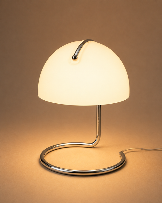 HaloGlow | Elegant Modern Glass Aromatherapy Table Lamp for Bedroom