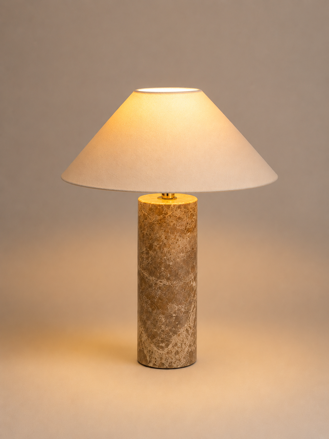 MarbleGlow | Elegant Modern Bedside Table Lamp for Living Room