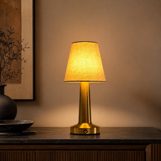Sienna LED Touch Sensor Table Lamp | Stylish Rechargeable Bedside Lighting
