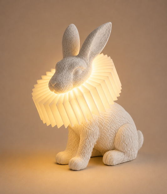 Mr. Rabbit | Charming Dimmable Rabbit Table Lamp for Kids' Bedroom