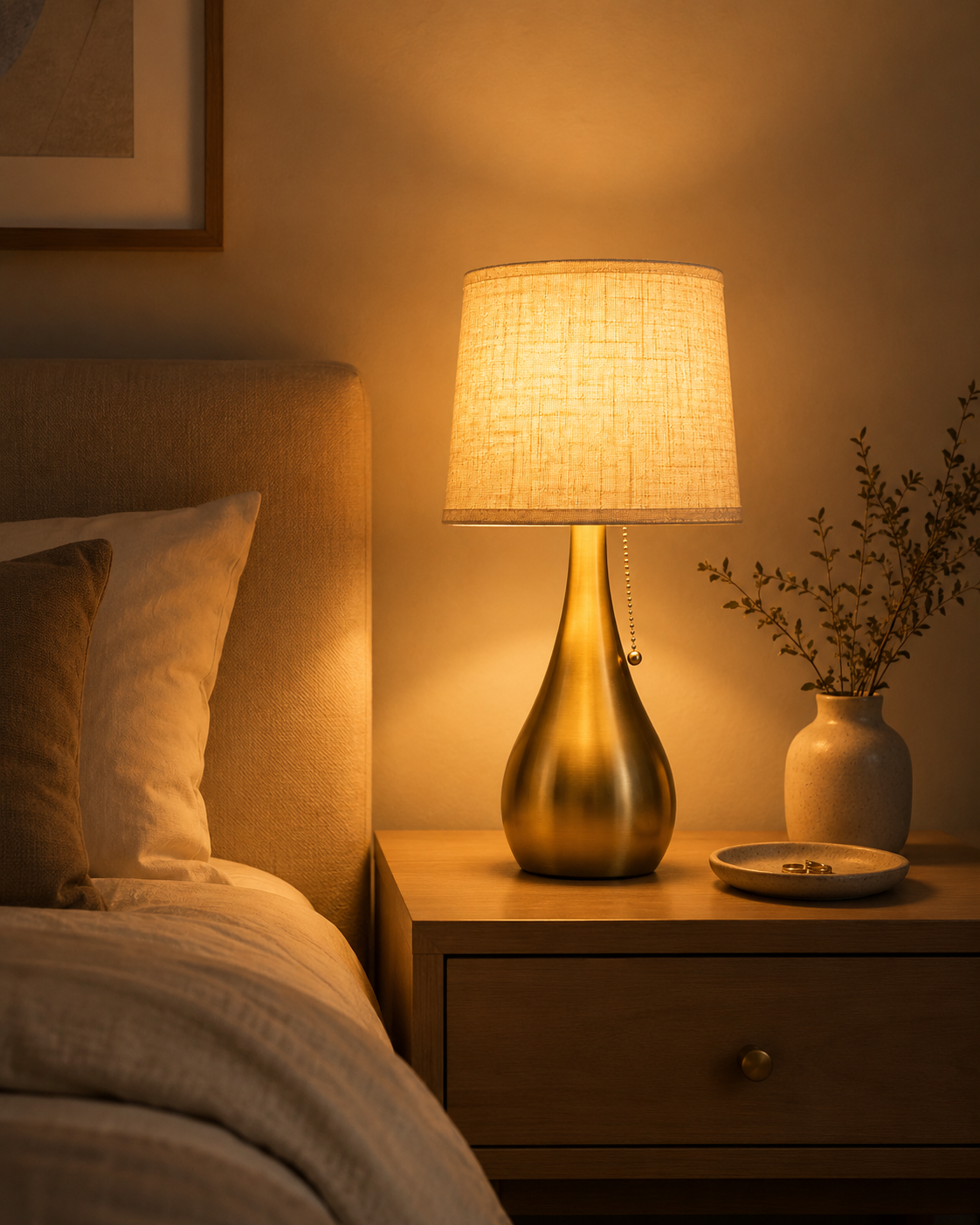 AlloyCraft | Durable Stylish Lamp Shade Finial Pull Chain Switch Set