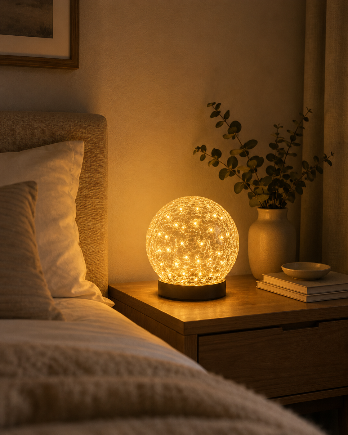 Ice Sphere | Elegant Color Changing Solar Table & Garden Globe Lights