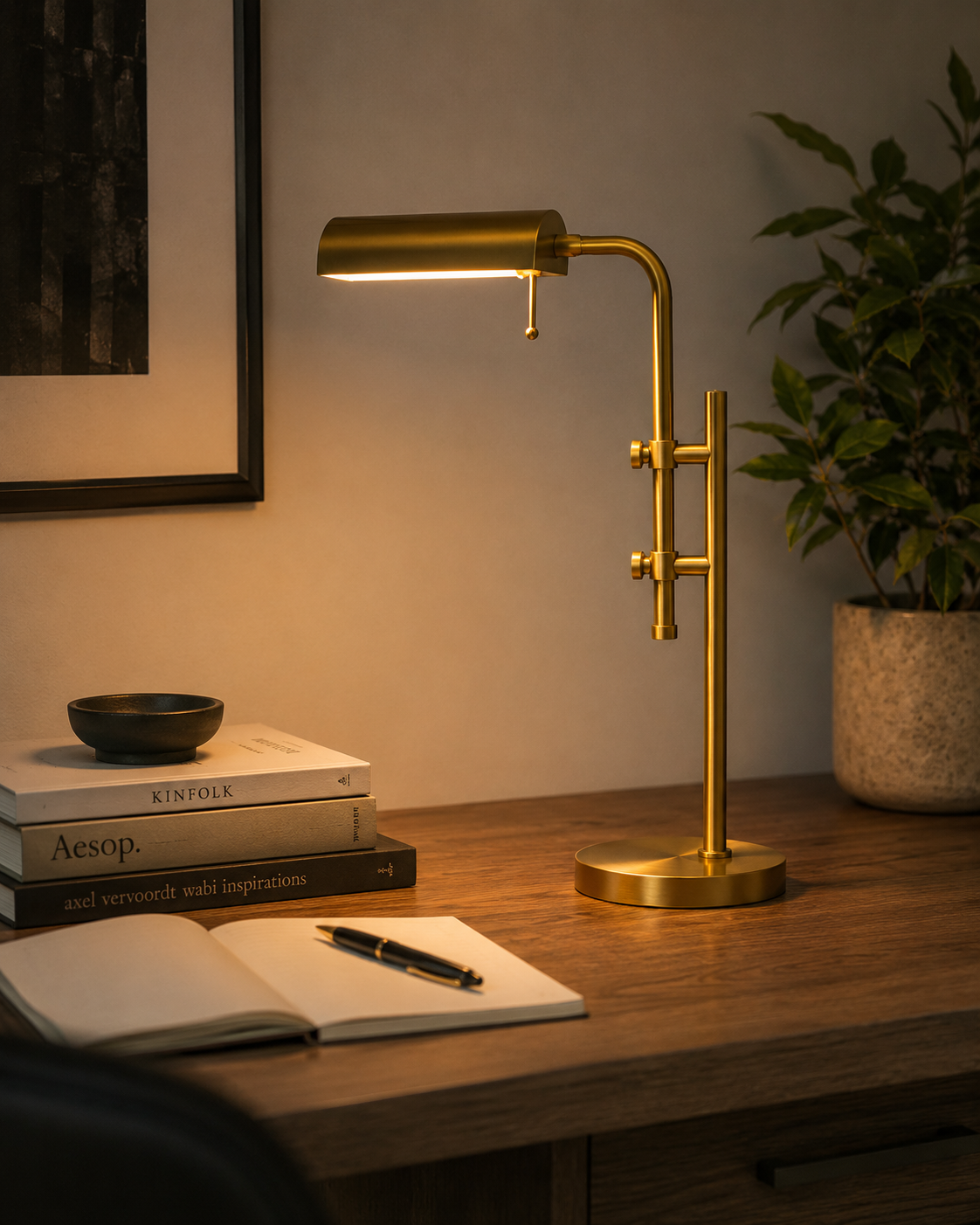NordicGlow | Modern Versatile LED Folding Desk Lamp