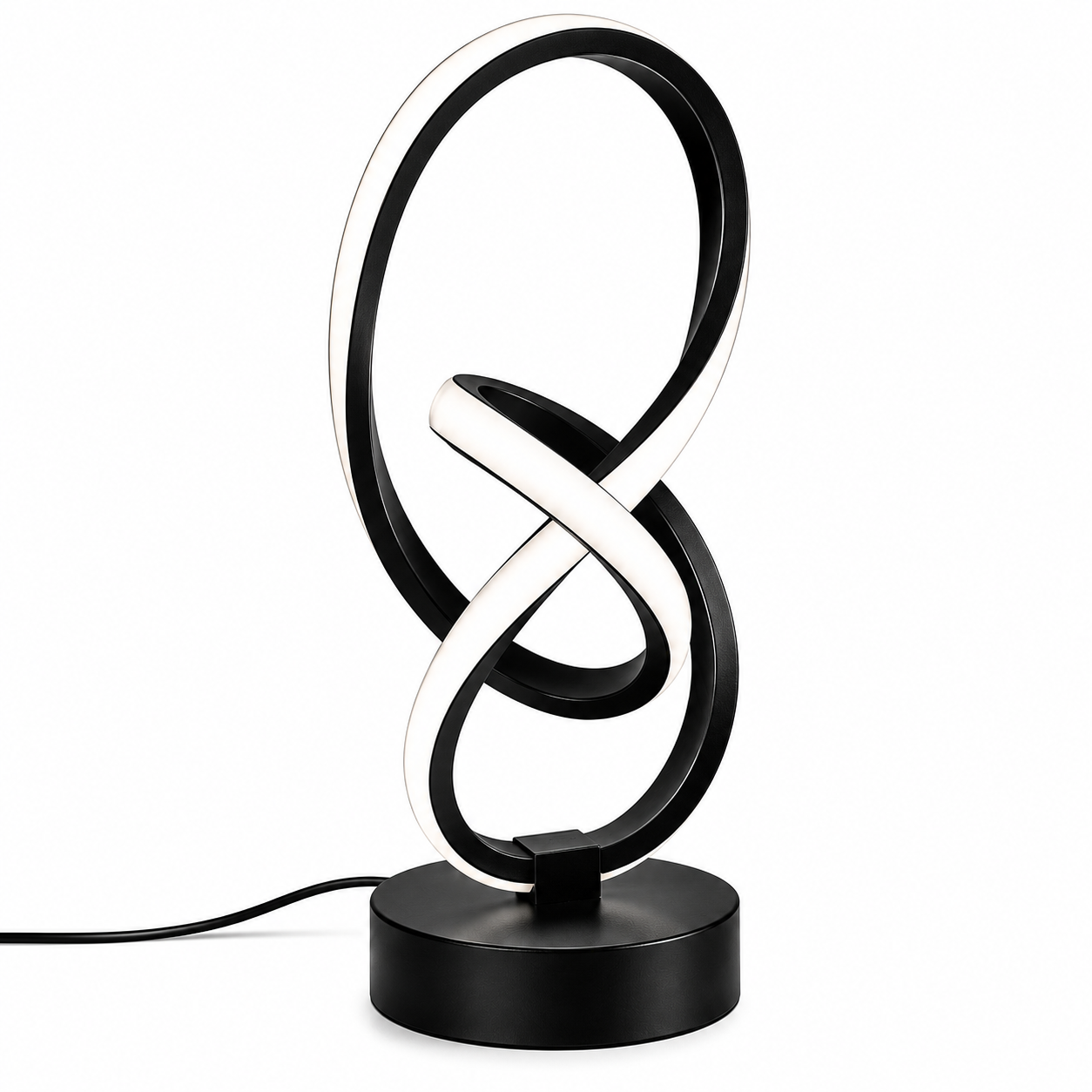 Ribbon Curve LED Table Lamp | USB Adjustable Brightness | Modern Creative Design