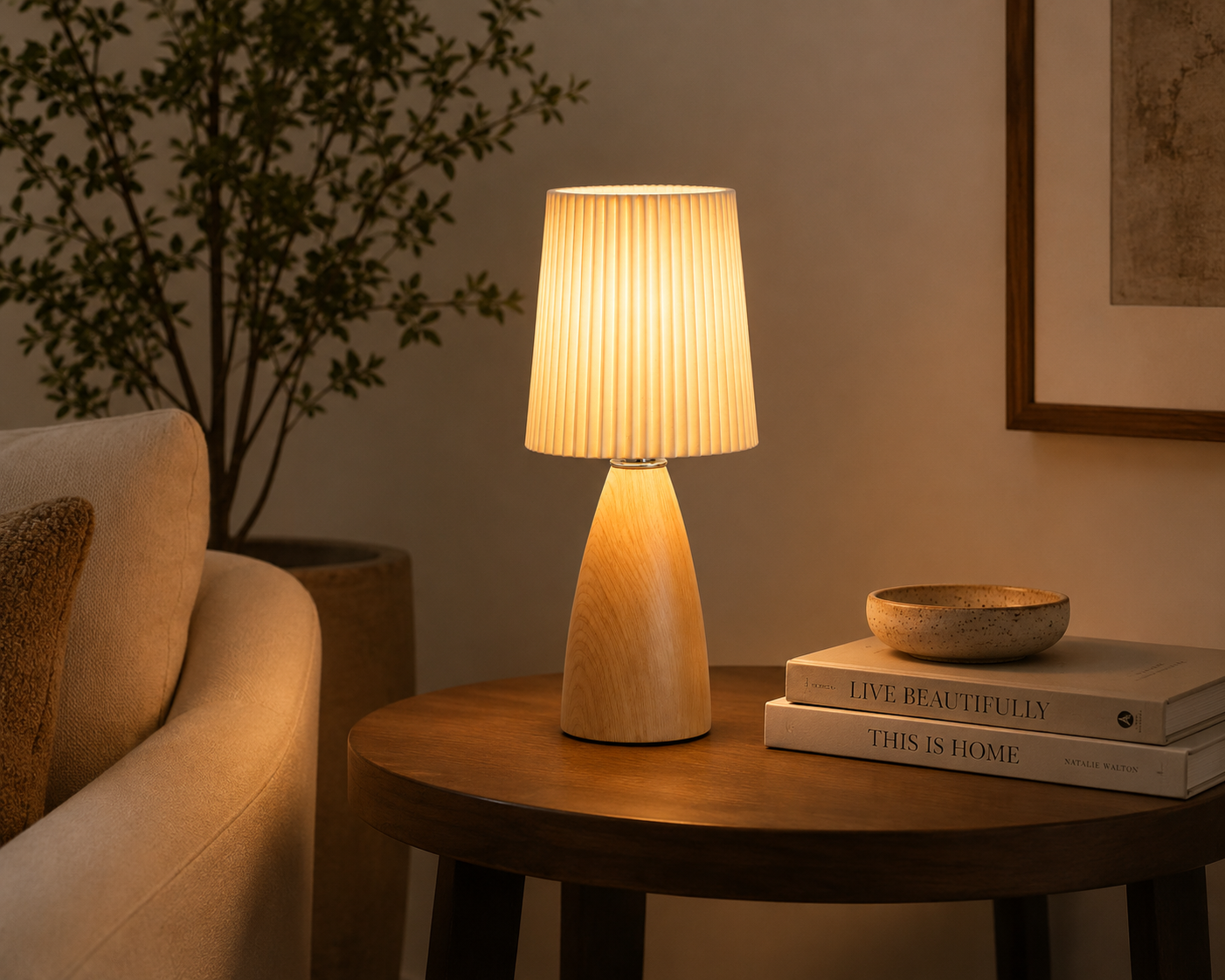 Elegant Versatile LED Table Lamp for Bedroom and Desk