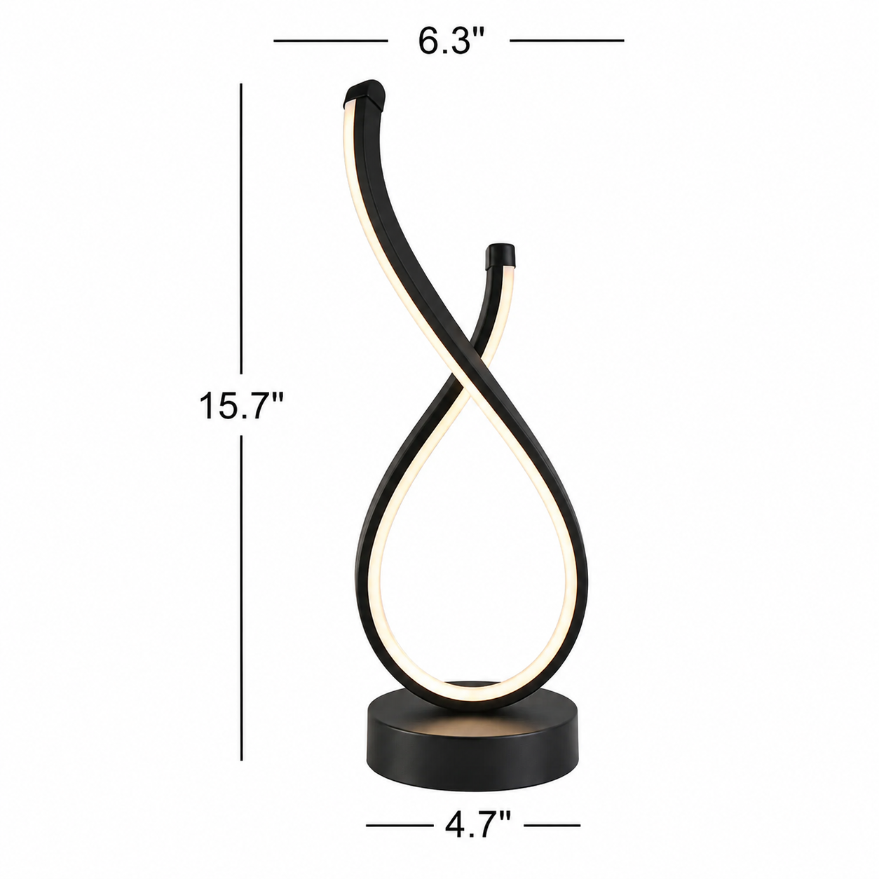 Raindrop LED Table Lamp | USB Powered Adjustable Bedroom Light