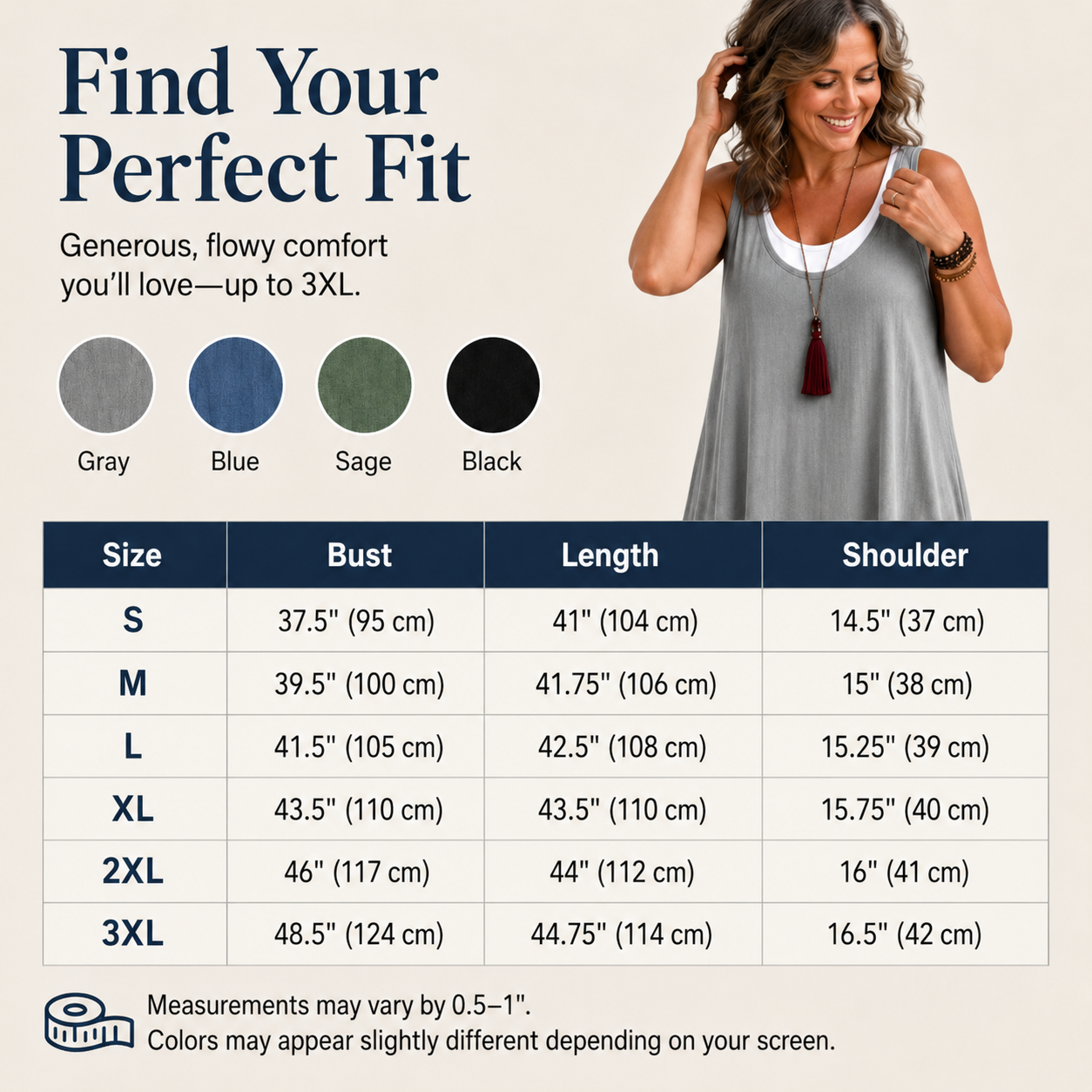 Claire | Layered Linen Summer Dress