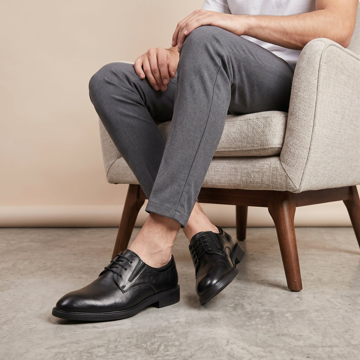 Wesley | Covert Height-Boosting Dress Shoes