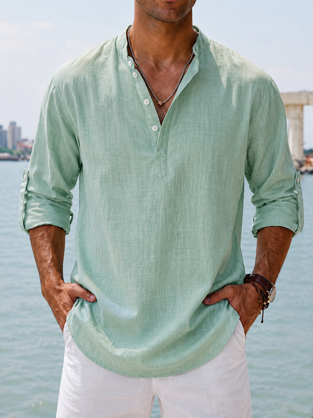 EVERETT | CLASSIC LINEN SHIRT