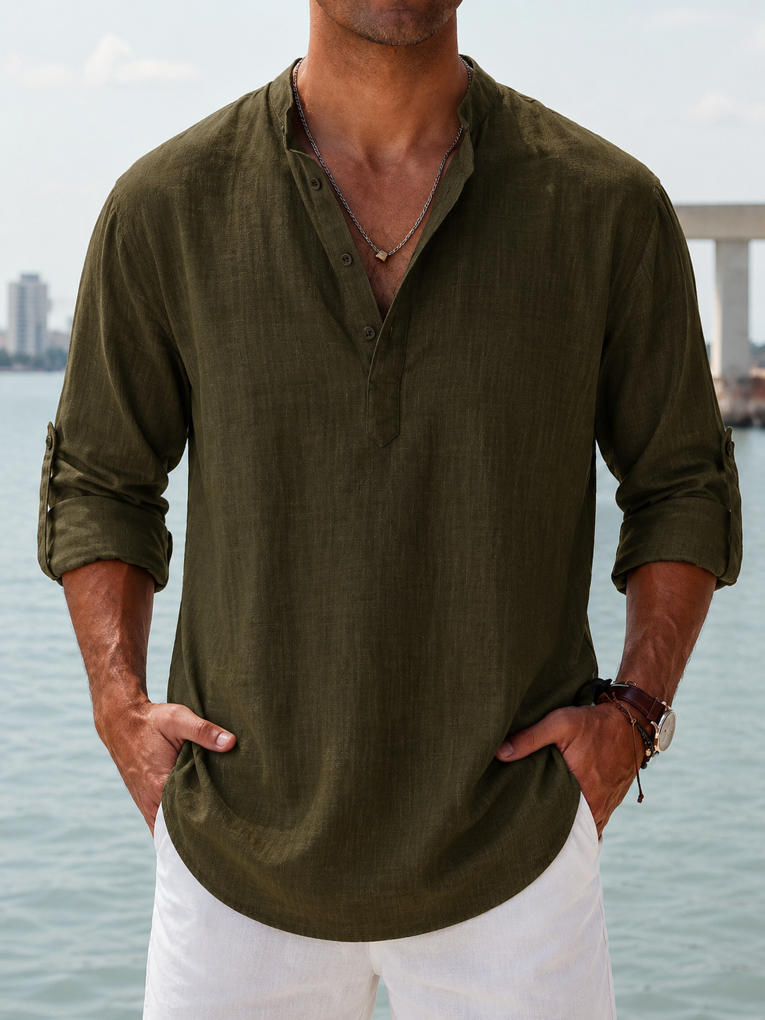 EVERETT | CLASSIC LINEN SHIRT