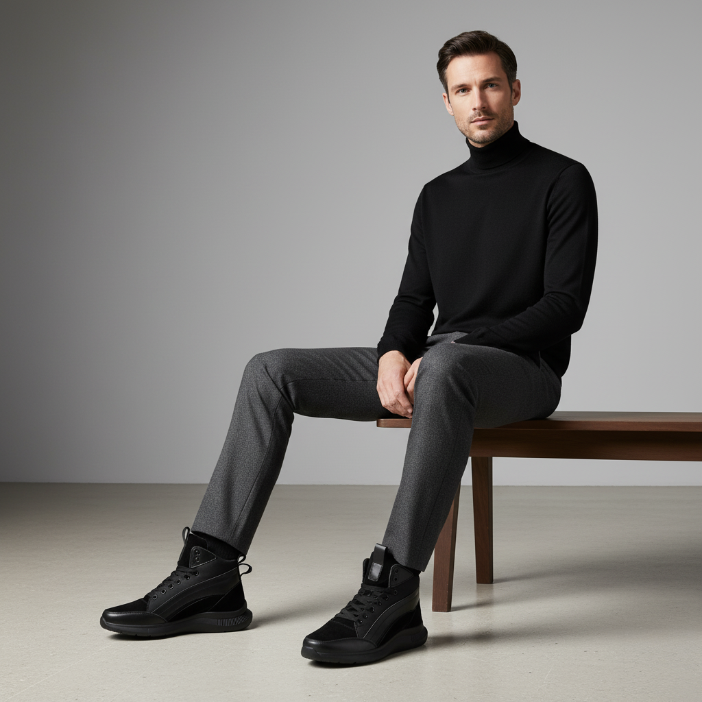 Hunter | Covert Height-Boosting Sneakers